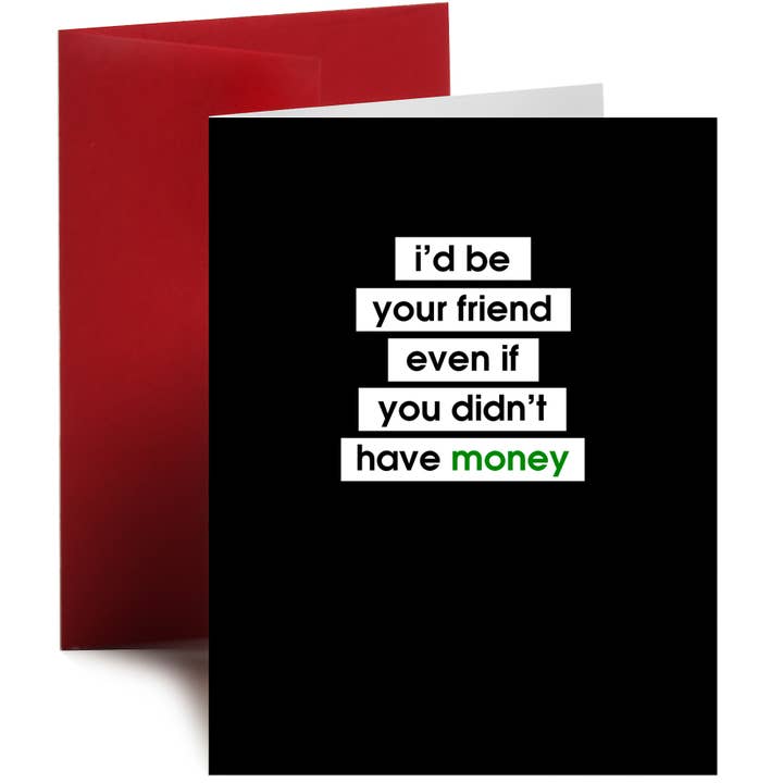 vriend met geld voor wholesale door oh my word