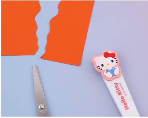 K-Wonderland - Wholesale Scissors - Hello Kitty Safety Scissors – With Protective Cap5