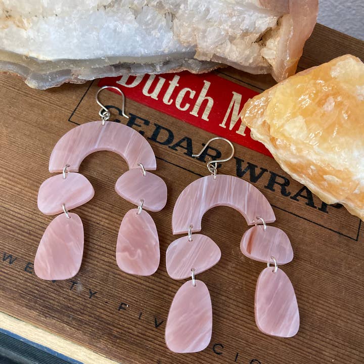 The Lost & Found - Wholesale Dangle Earrings - Arch Rival Earrings "Tortoise Shell"5