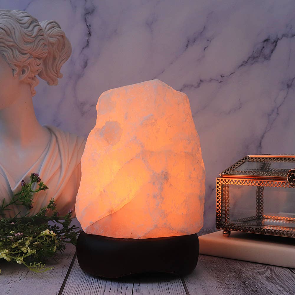 Natures Artifacts Inc - Wholesale Accent/Desk Lamp - Rose Quartz Lamp12