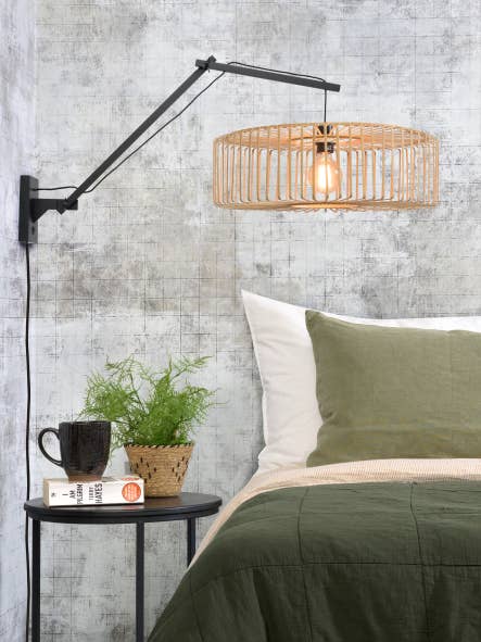 Vägglampa Bromo Svart/Skärm 60x18cm för wholesale av Good&Mojo