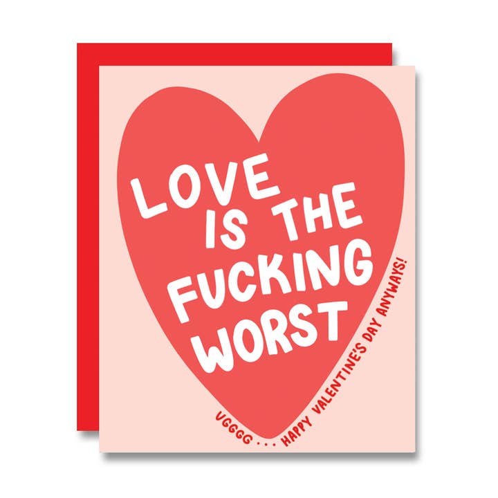 L'amore è una F-ING SCHIFEZZA, San Valentino per la vendita all'ingrosso da parte di PapaLlama
