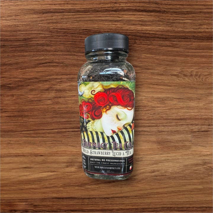 Montana Farmacy - Vendita all'ingrosso Tè sfusi - Wild Strawberry Lucid, un tè da sogno pieno di sapore8