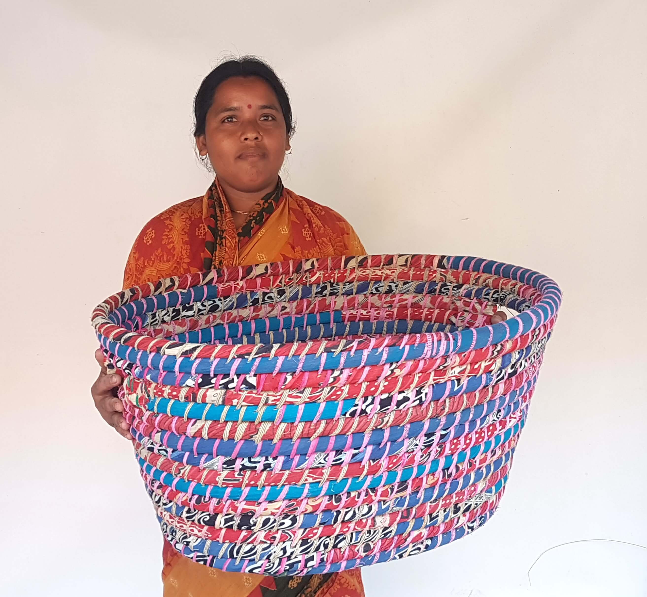 Ten Thousand Villages - Wholesale Laundry Basket - Bright Day Laundry Basket *1