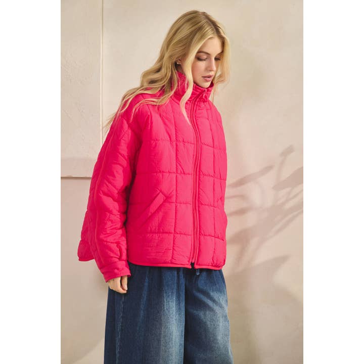 Veveret – wholesale Jacket – Women's – Zip Up Packable Puffer Jacket17