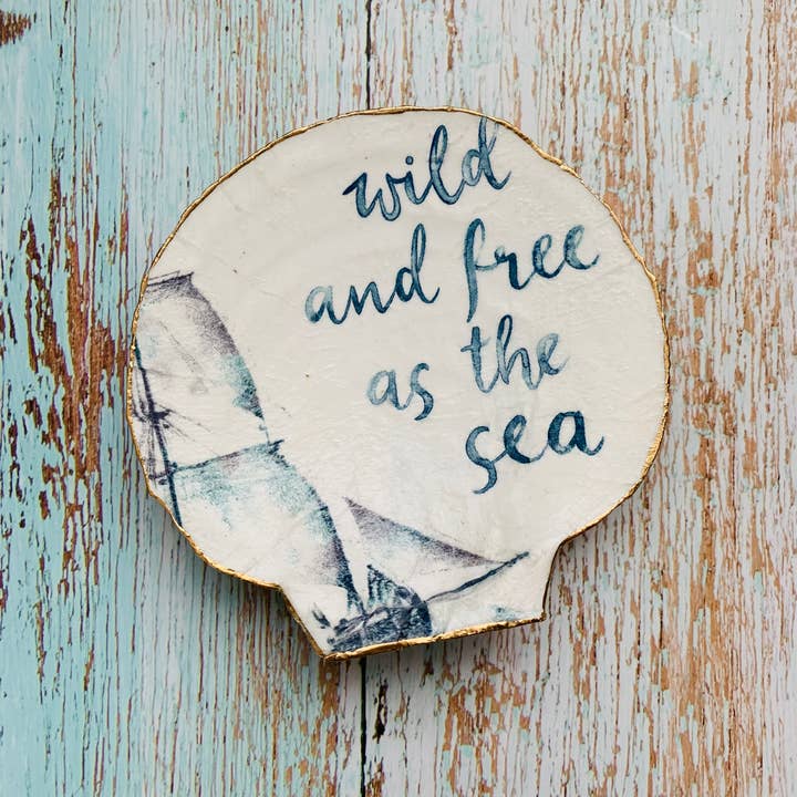 Wild and Free as The Sea for wholesale by Serenity Shells