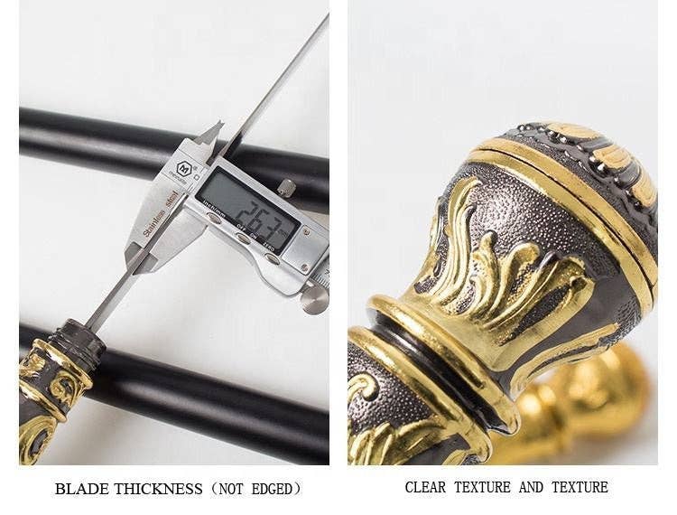 VIGOR - Wholesale Decorative Tabletop Object - upholstery Walking Stick Man Party Decorative Cane Elegant9