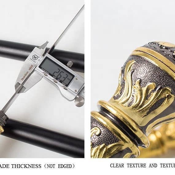 VIGOR - Wholesale Decorative Tabletop Object - upholstery Walking Stick Man Party Decorative Cane Elegant9