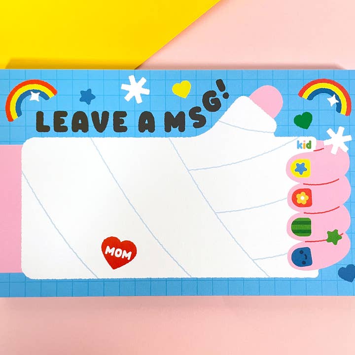 Kidnichols - Wholesale Notepad - Take a Break Notepad | Arm Cast | Cute Y2K Stationery Gift2