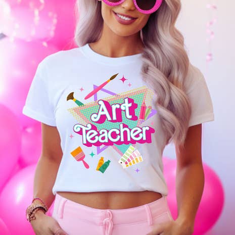 Art Teacher DTF Heat Transfer for wholesale by Trendy Transfers