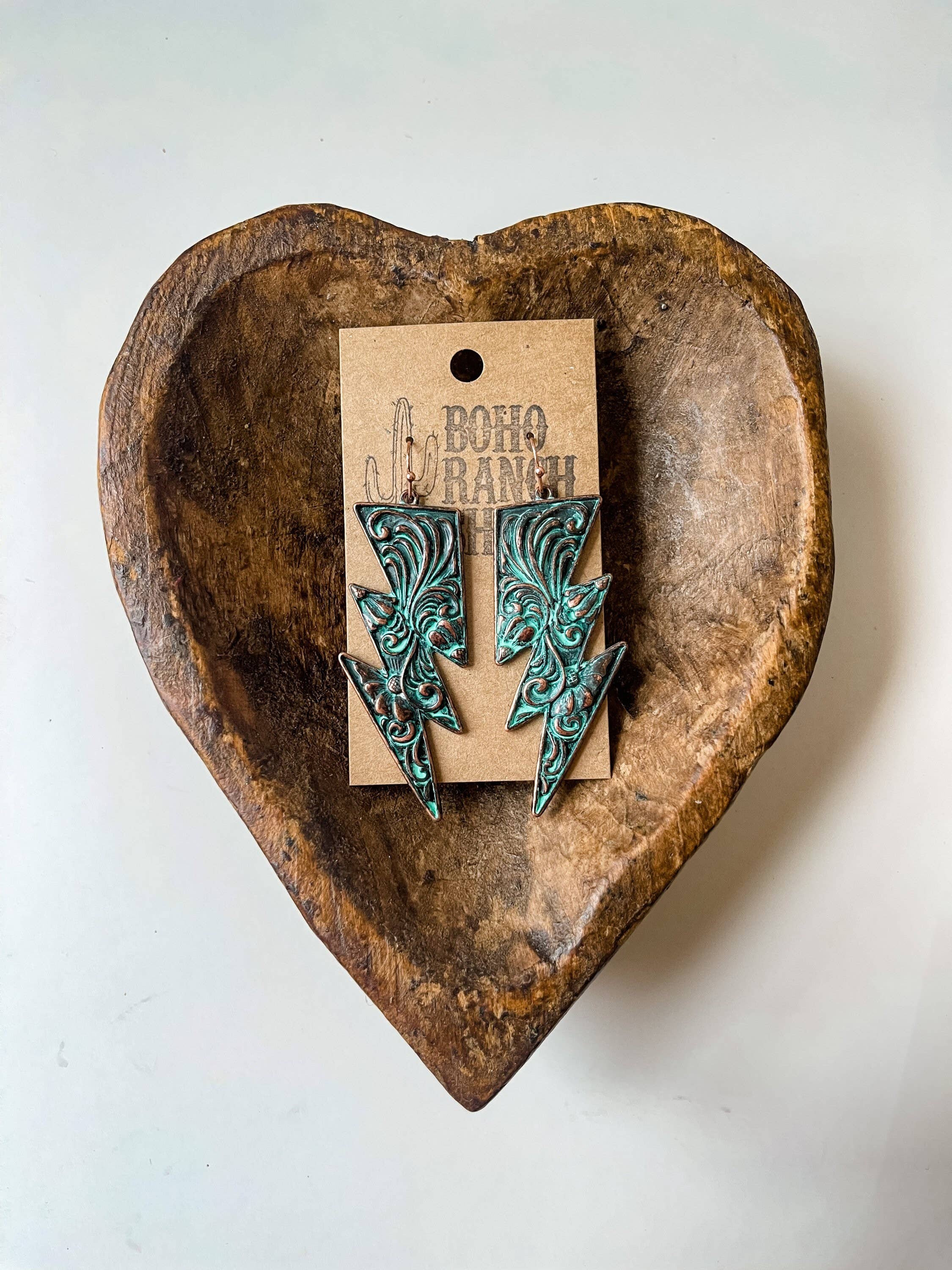 Boho Ranch Shop – wholesale Dangle earrings – Floral Casting Dangle Earrings4