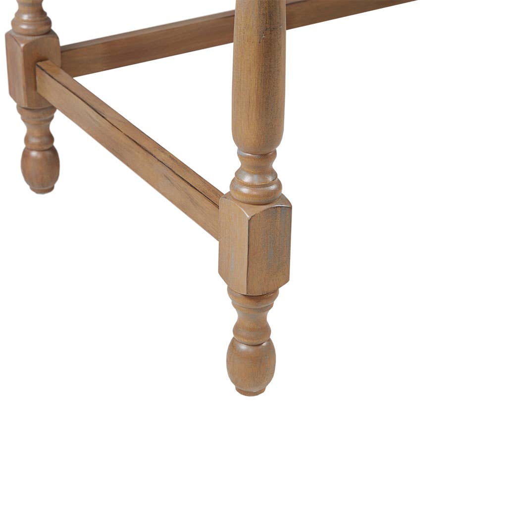 Olliix - Vente Console - Bureau de bureau en bois de ferme, naturel *7