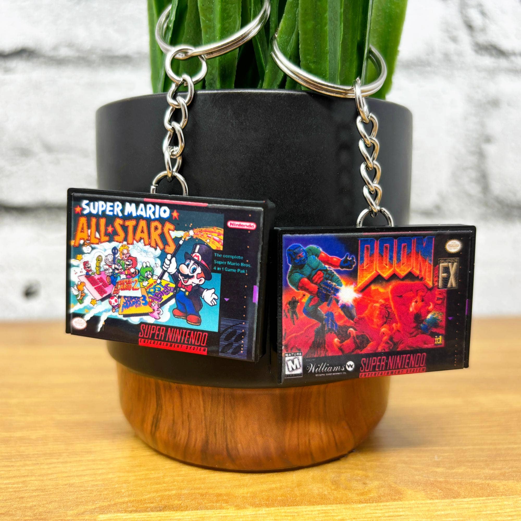 BitsyLabs - Wholesale Keychain - Unisex - SNES Game Case Keychains7