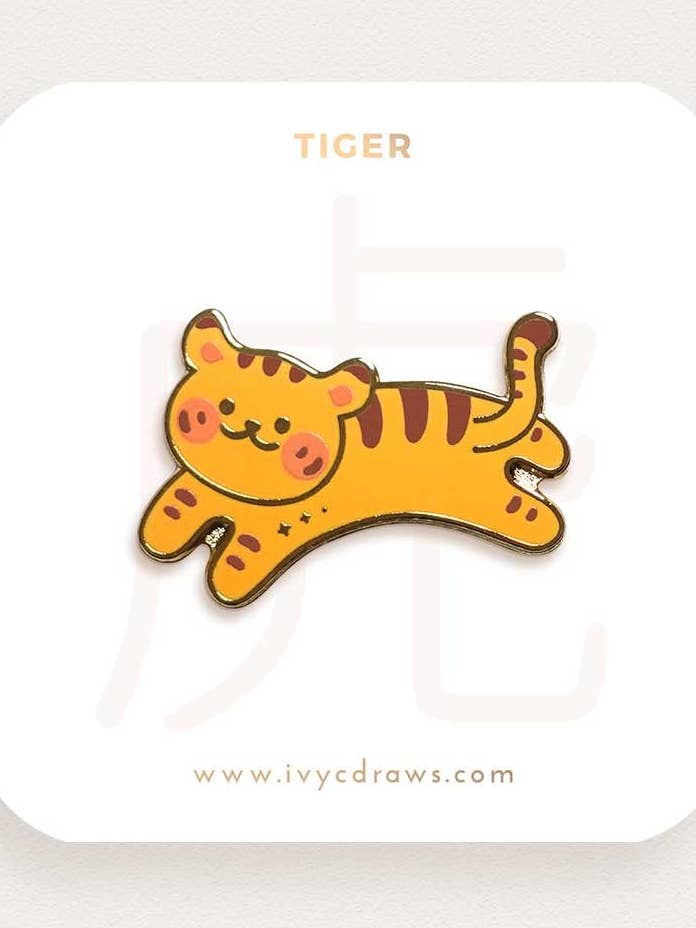 Tiger Zodiac Animal for wholesale by Ivycdraws