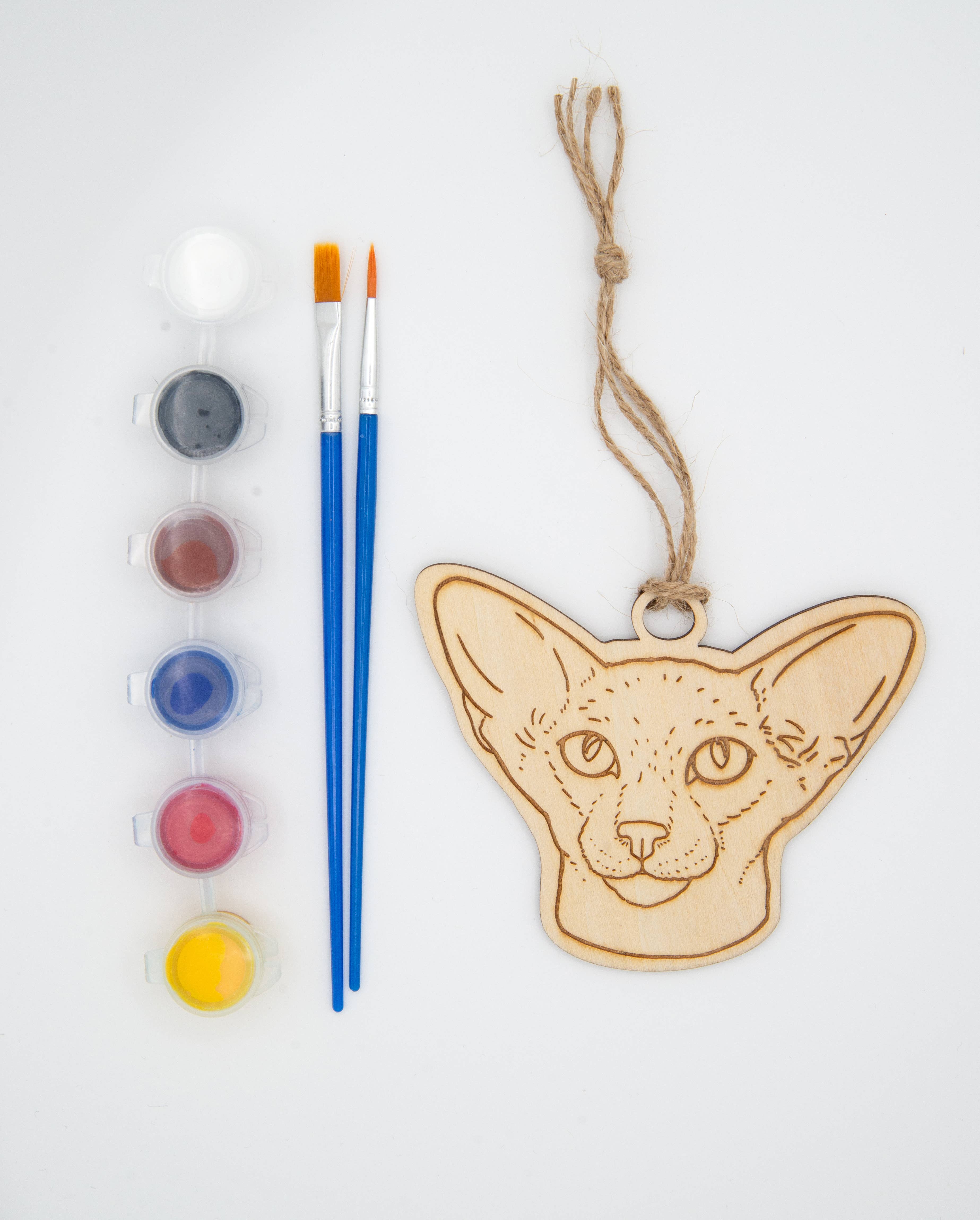 Jennifer Schiano Studio - Wholesale DIY Craft Kit - Paint Your Own Kit: Cats!5