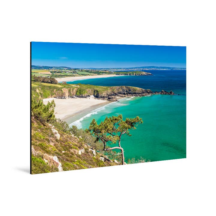 Dibond 20 x 30 cm - Le spiagge di Telgruc-sur-Mer per la vendita all'ingrosso da parte di Fabrice Gallou Photographie