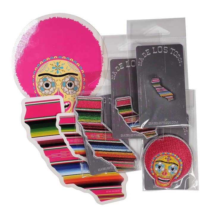 California Zarape cadeaupakket voor wholesale door Dia de Los Todos