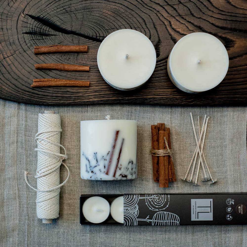 TLCandlesLatvia – wholesale Jar/filled candle – Soy Wax Candle with Cinnamon Scent6