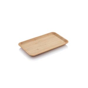 Unfinished Wood Nesting Trays with Cutout Handles, Set of 6