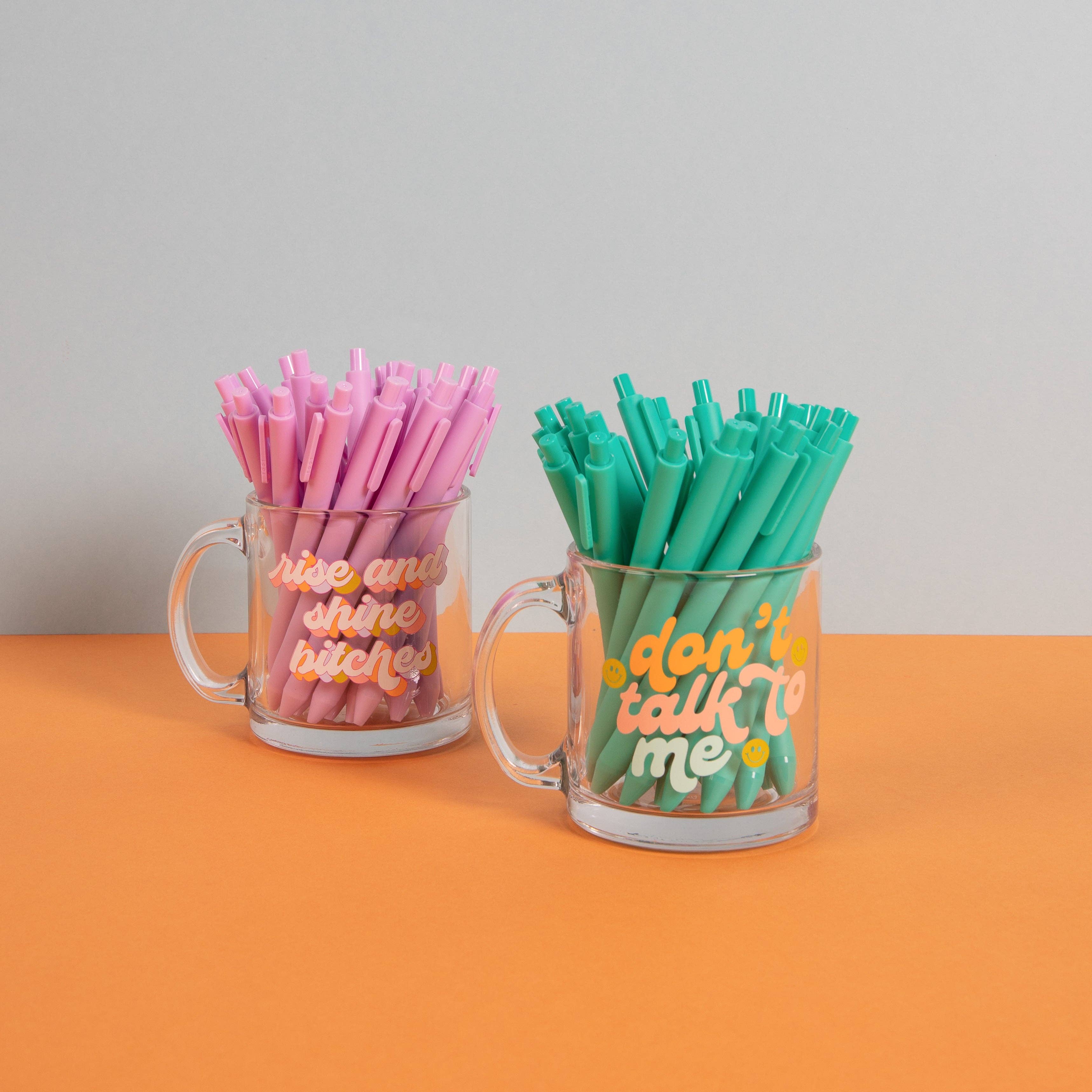 Talking Out of Turn - Wholesale Coffee Mug - Glass Mugs (BEST SELLERS!!)24