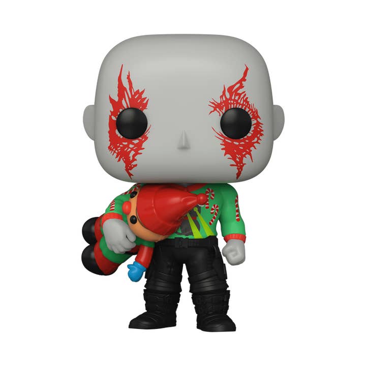 Funko Pop! Marvel Studios: Das Guardians of the Galaxy Holiday Special - Drax für den Großhandel von Fundom