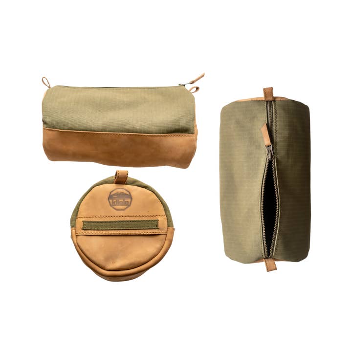 Kilele Gear | Rugged Leather Goods - Wholesale Toiletry Bag - Unisex - Tsavo Toiletry Bag