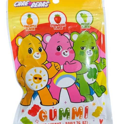 Mr. YuYu's Chililicious Candy - Wholesale Gummy - Exotic Care Bears Shaped Gummi - Fruit Flavor 20 Count
