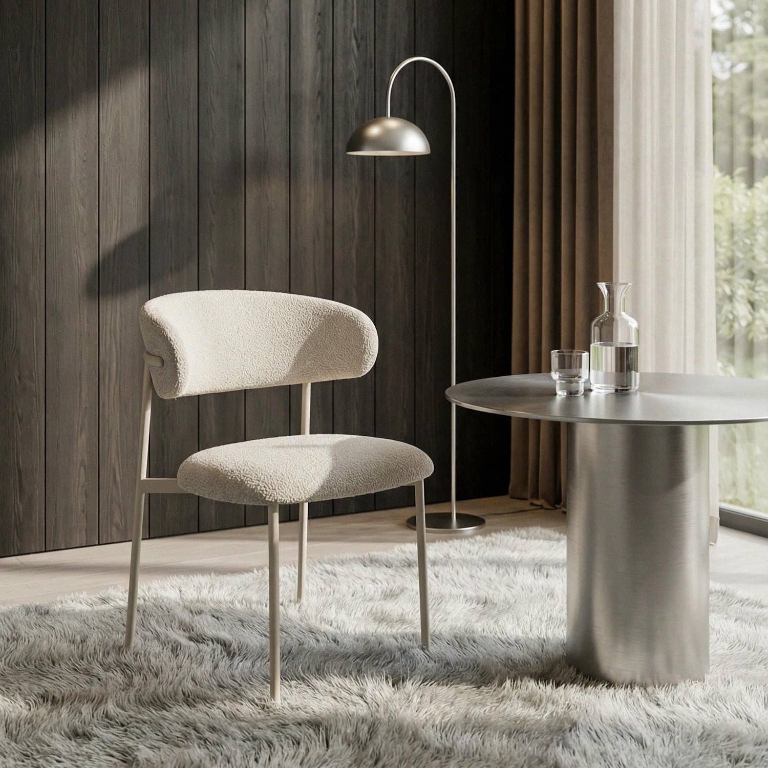 Furnhouse - Wholesale Chair - Set of 2 Dining Chairs Diana - Beige3