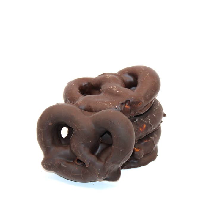 Sinful Sweets Chocolate Company – wholesale Chocolate-covered sweets – Dark Chocolate Pretzels