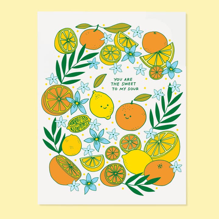 Sweet to Sour Card for wholesale by The Good Twin