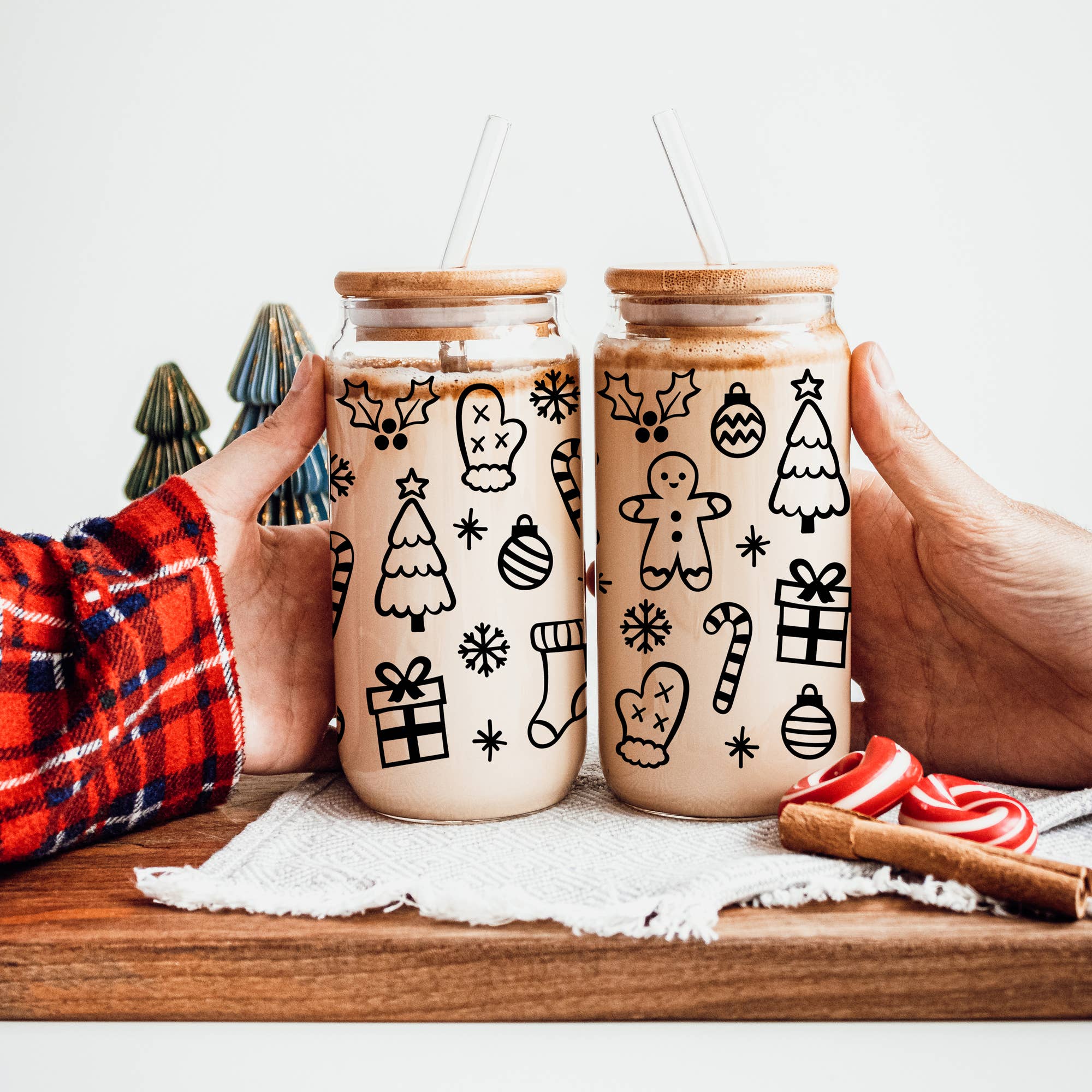 Gia Roma - Wholesale Drinking Glass/Cup - Halloween Tumblers Cute Fall Glass Cup Gifts & Kitchen Decor86