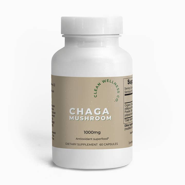 Chaga Mushroom for wholesale by Clean Wellness Co