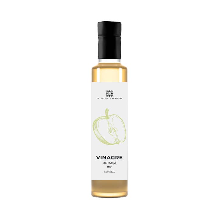 Machado GmbH - Wholesale Vinegar - Organic apple vinegar 5%, 250ml | Feinkost Machado