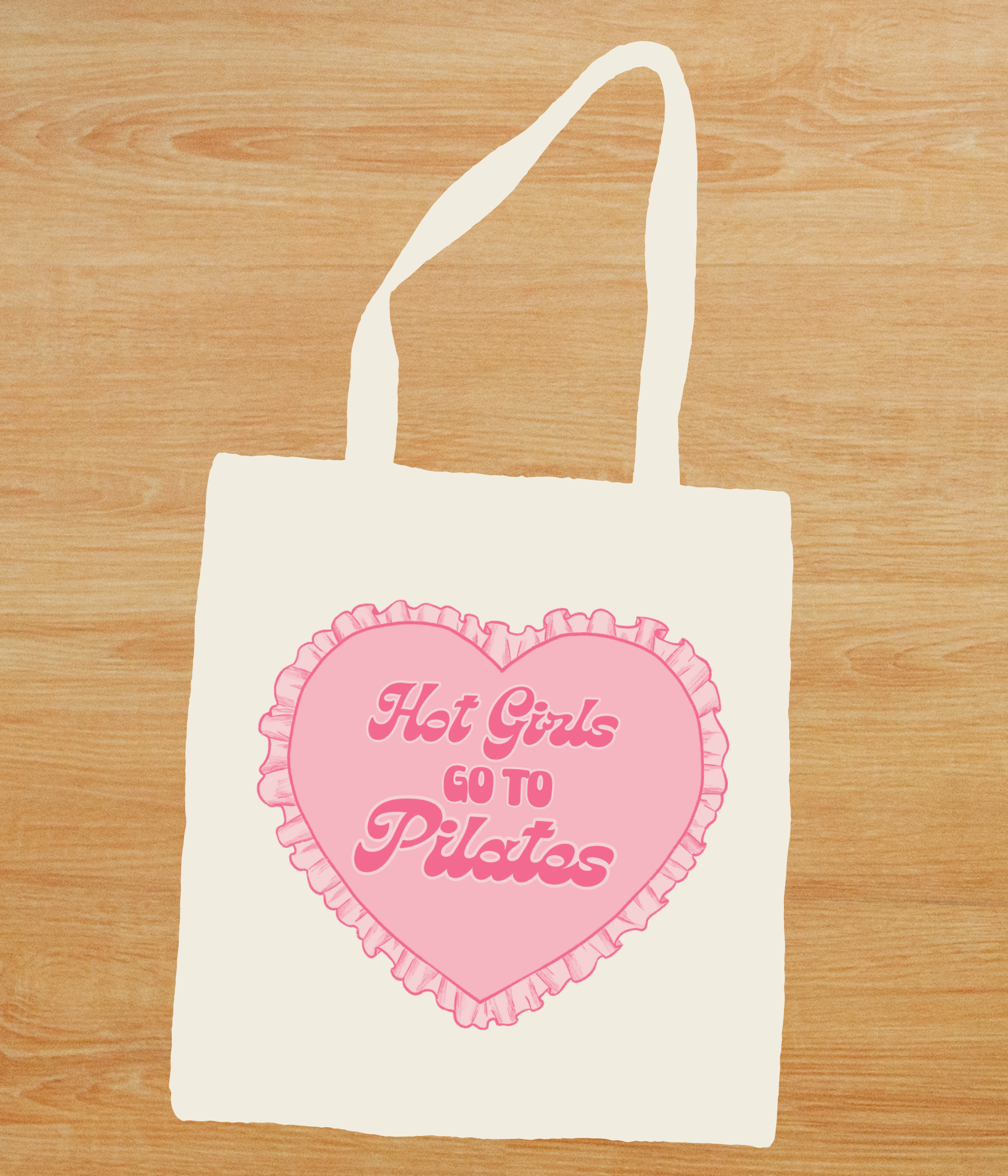 Bizzz Designs - Wholesale Tote Bag - Women's - Pilates Canvas Tote | Gift Items | Pilates Princess Tote Bag0