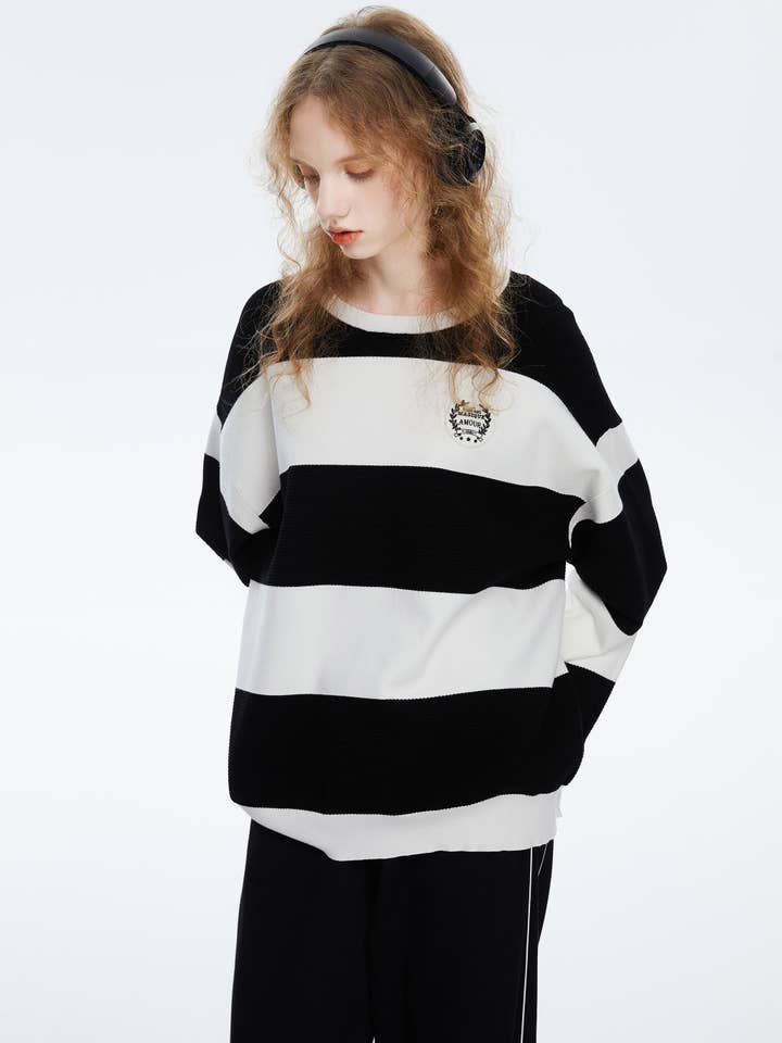 „Amour“ Slouchy Rundhalsausschnitt für den Großhandel von Urlazh