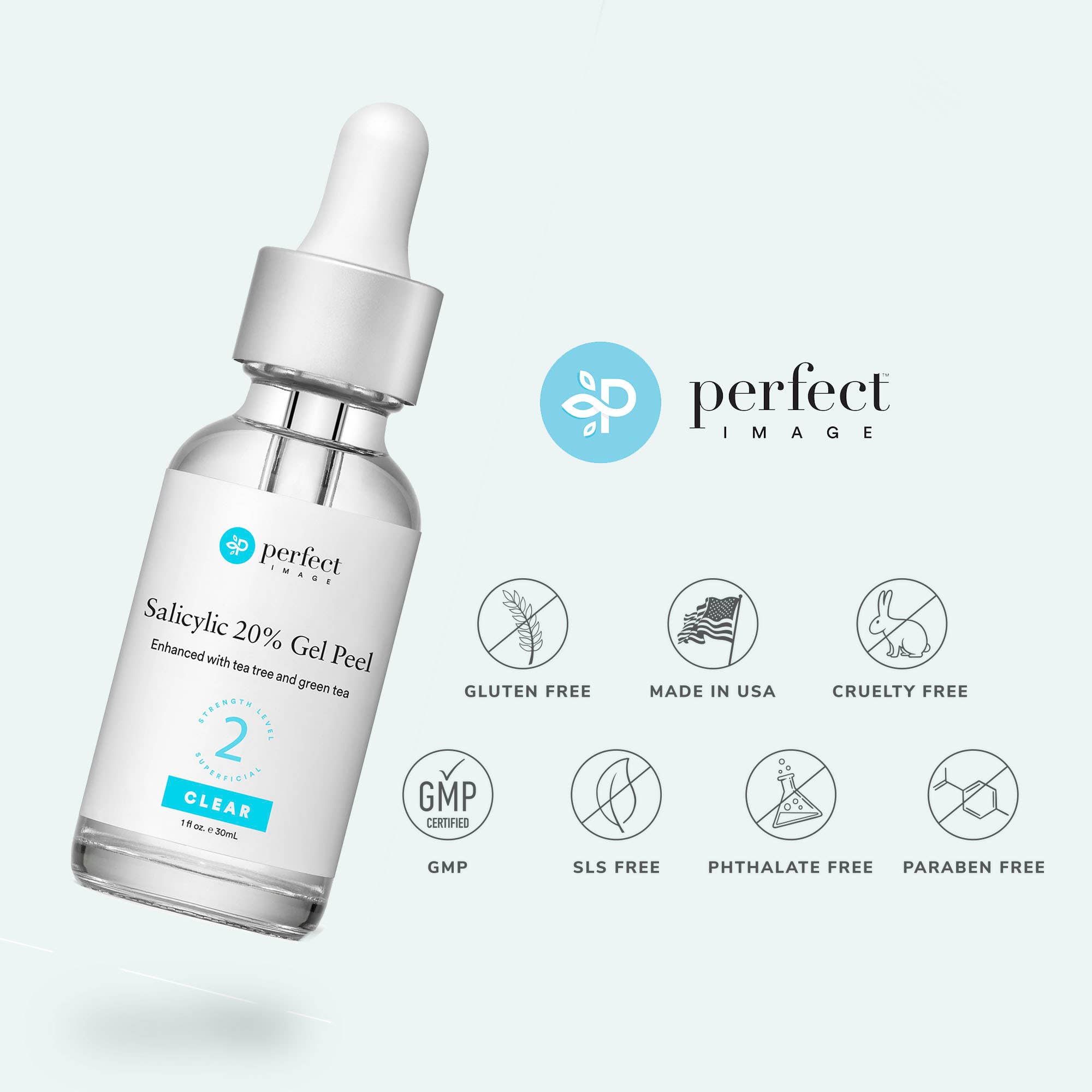 Perfect Image - Wholesale Facial Peel - Salicylic 20% Gel Peel - Level 27
