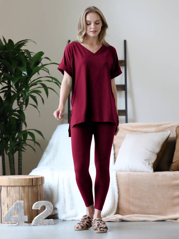 .....0805 Tunic & Leggings 2pc Set SI-18582 for wholesale by 42POPS