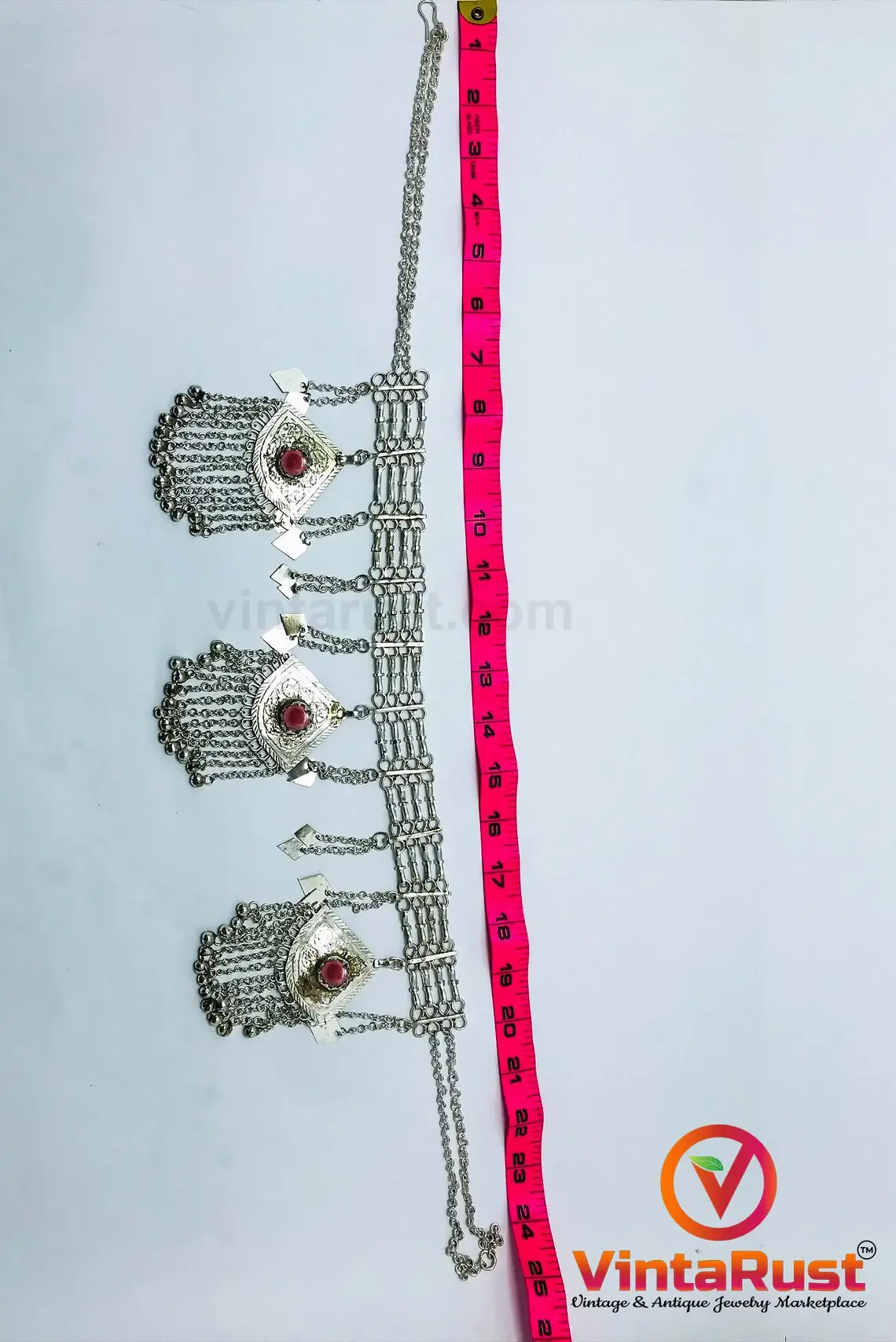 vintarust - Wholesale Belt - Women's - Tribal Boho Belly Chain, Afghan Kuchi Belly Dance Belt6