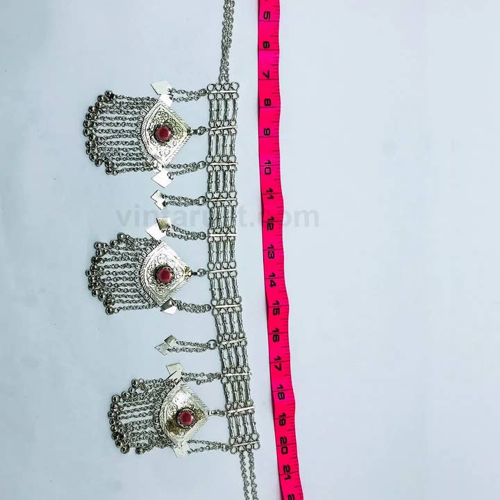 vintarust - Wholesale Belt - Women's - Tribal Boho Belly Chain, Afghan Kuchi Belly Dance Belt6