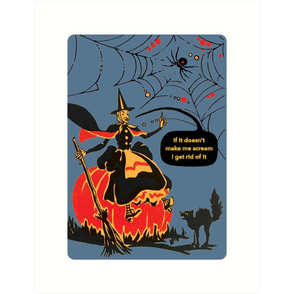 Lucca Paperworks - Wholesale Halloween Card - Scream | Halloween Greeting Card