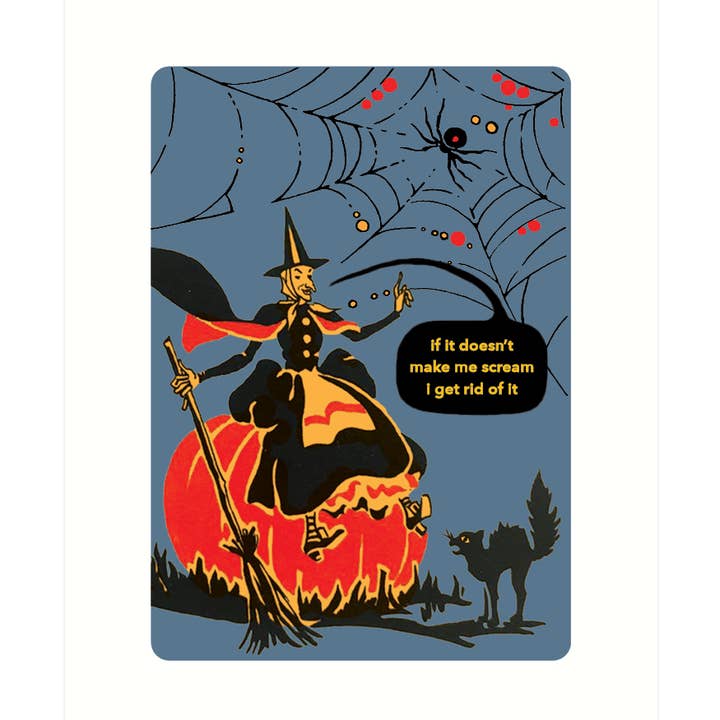Lucca Paperworks - Wholesale Halloween Card - Scream | Halloween Greeting Card0