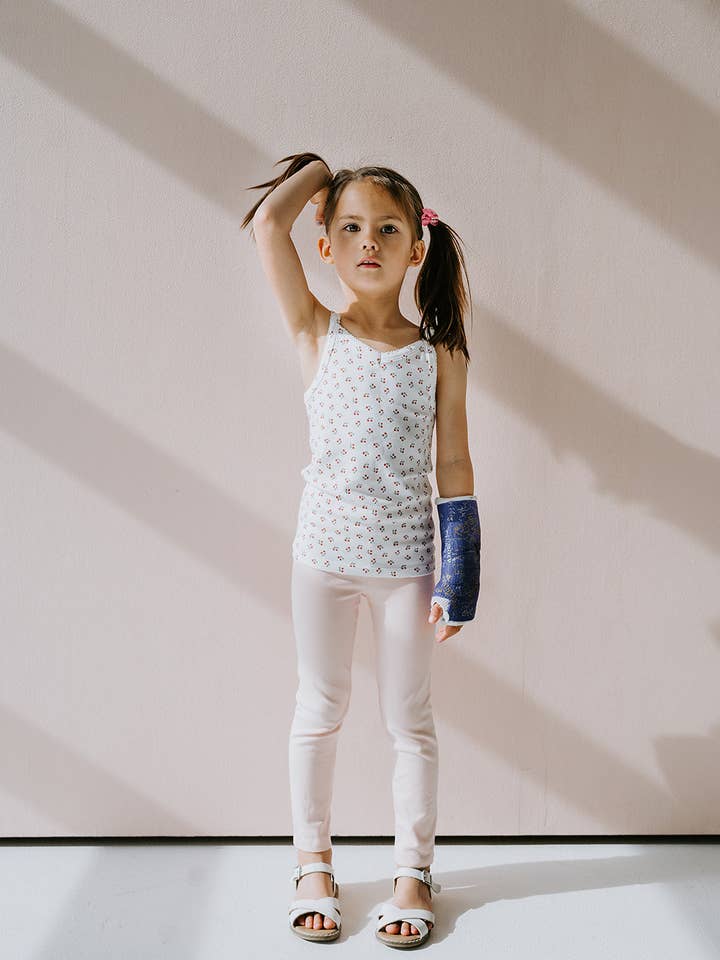 Fridays with Millie - Wholesale Tank top – Kids - V-neck Cami in Cherry Print1