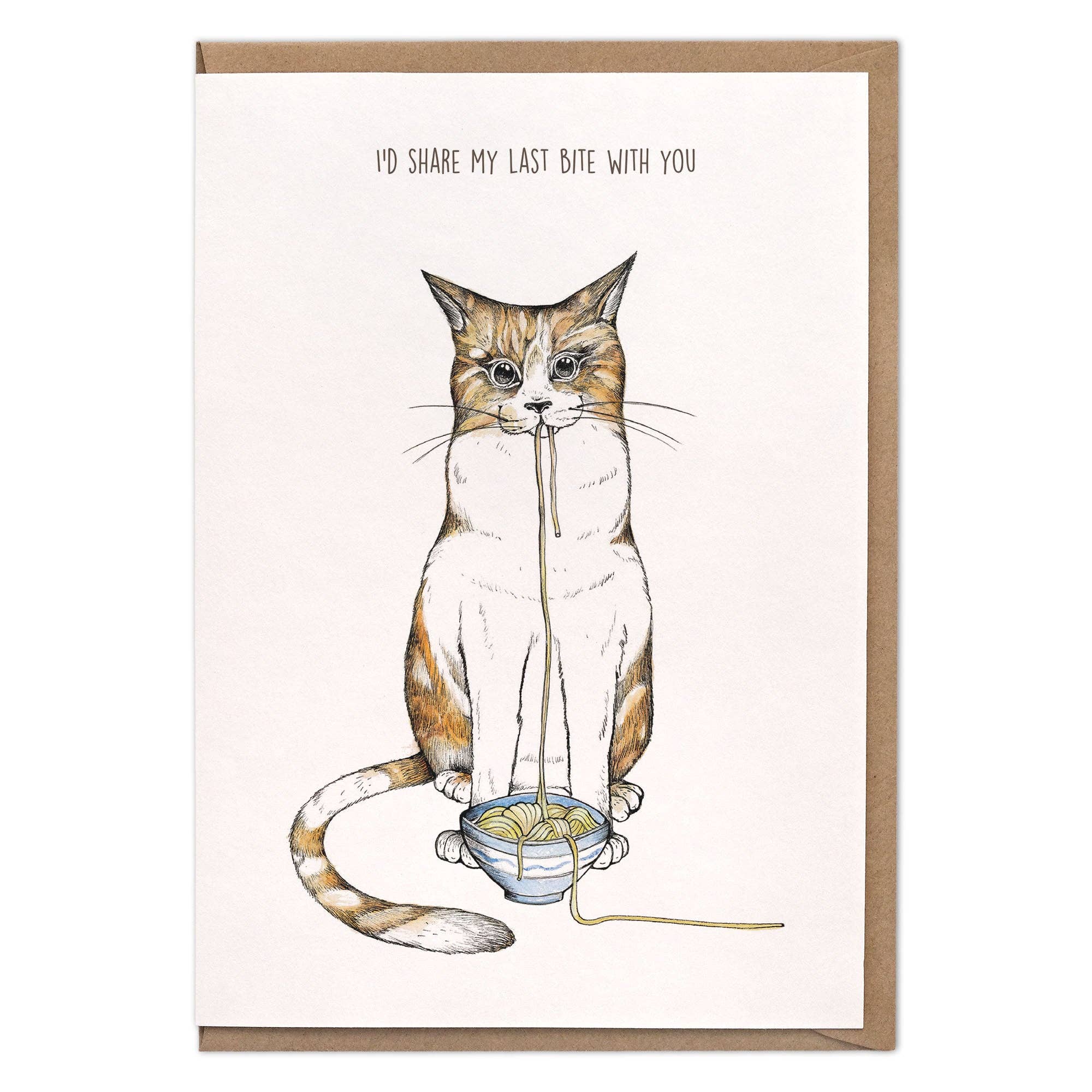 LIGARTI - Wholesale Love Card - Folded card – Ramen Cat0