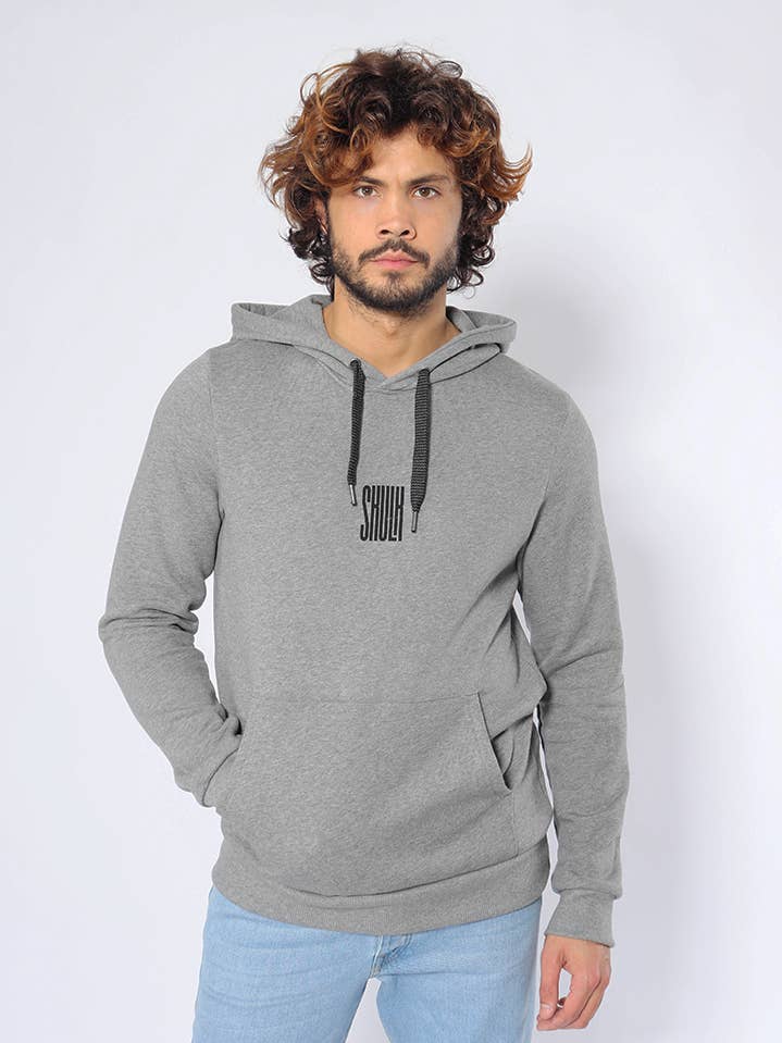 Hoodie Outline Grey for wholesale by StockNow Unipessoal