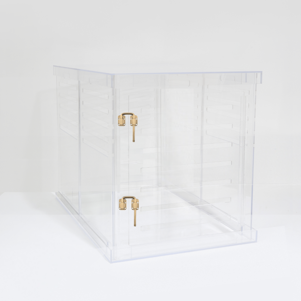 Hiddin - Wholesale Pet Carrier - Dog - Small Crate (Gold Latch)11