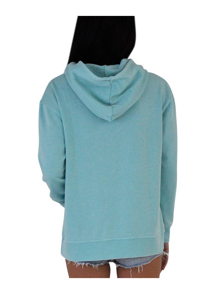 U.S. Apparel - Wholesale Hoodie – Women's - Ladies Crossover Hoodie - Garment Burnout Fleece9