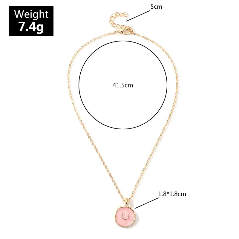Gemscape UK – wholesale Pendant/charm necklace – Element Gold Necklace with Pendant3