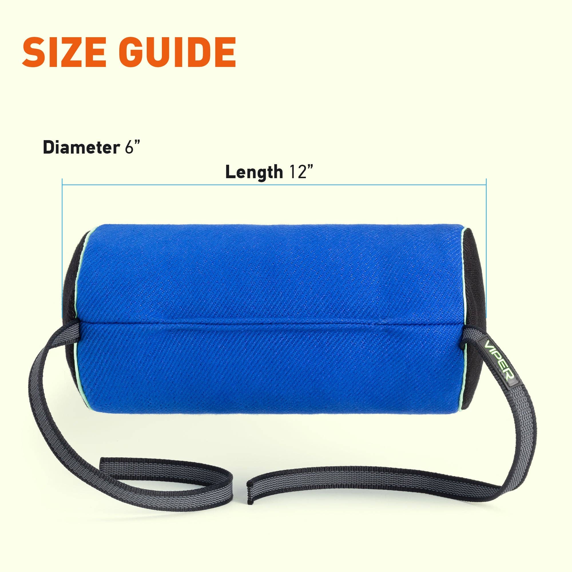 Dogline – wholesale Pet chew toy – Dog – Viper French Linen Cylinder Bite Roll2