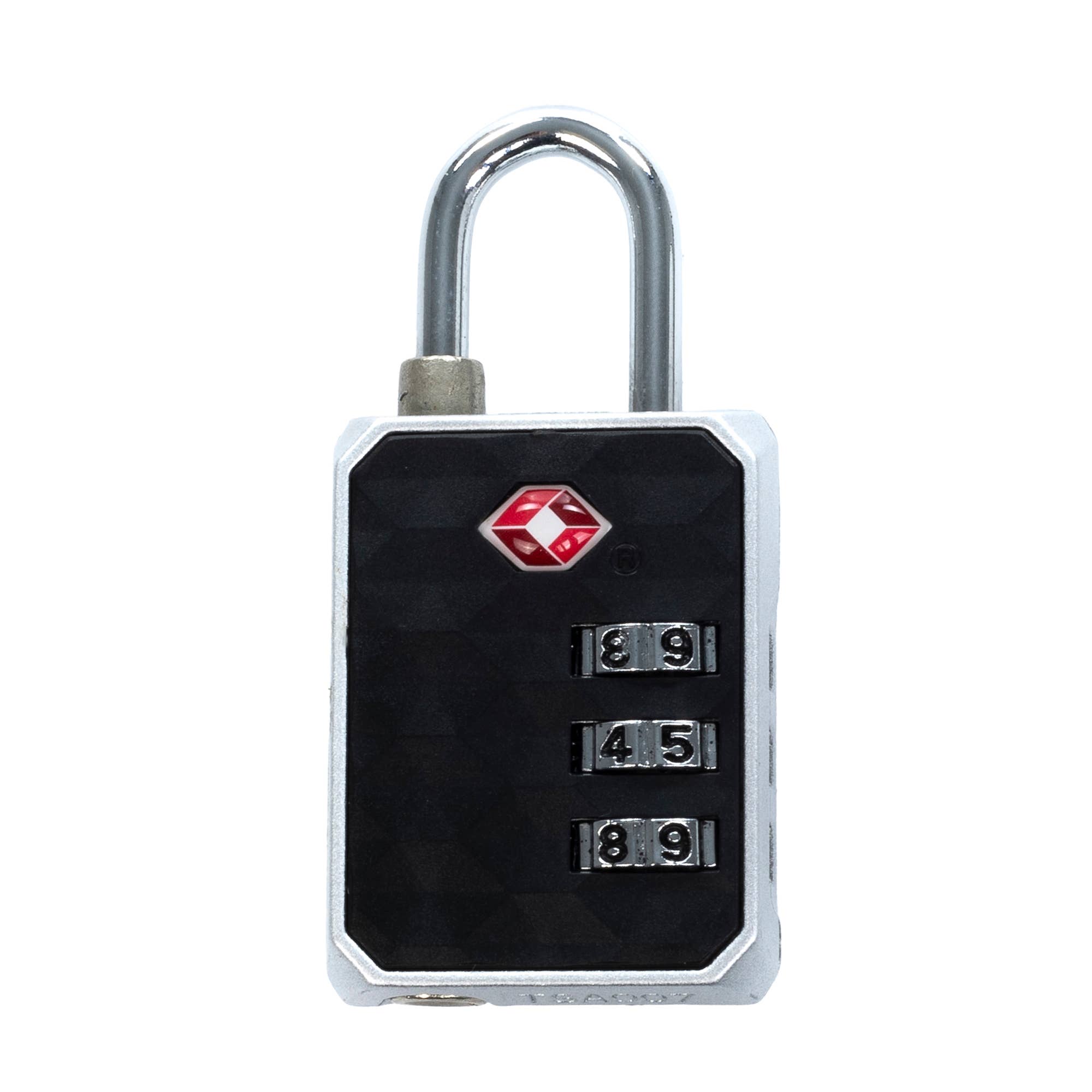 Black TSA security anti-theft lock with numeric combination for wholesale on Faire0