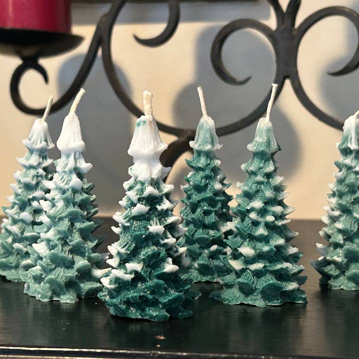 Envision Crystal - Wholesale Novelty Candle - Christmas Wish Novelty Tree Candle - Classic Christmas3